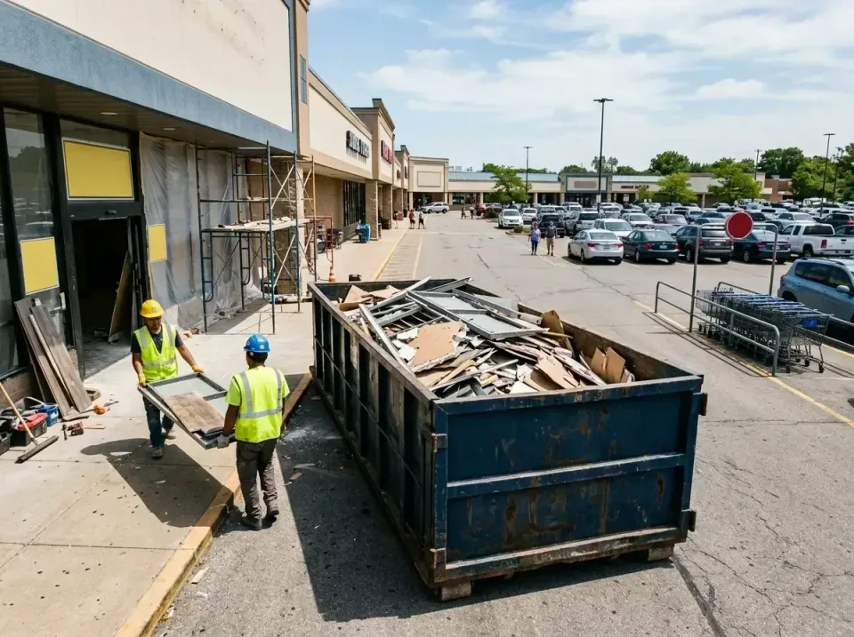 retail-store-renovation-debris-003 — frequently asked questions, Roll-off Dumpster Rentals in Diboll, TX